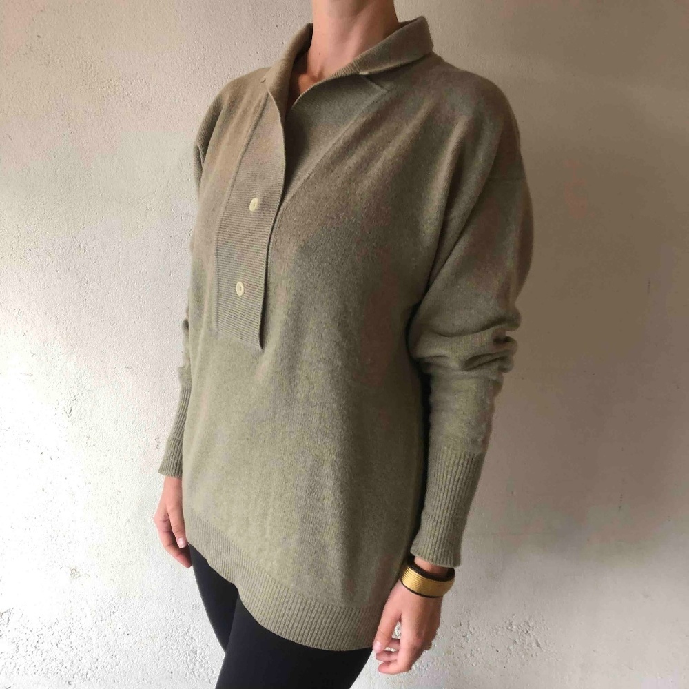 Cashmere Shawl Collar. Italy.